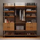 Guarda-roupa Closet Modulado Lille I 4 Gv Freijó E Preto