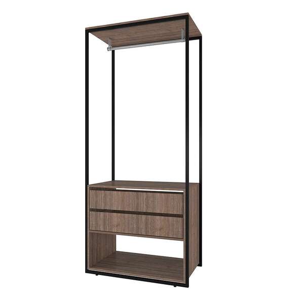 Guarda-roupa Closet Modulado Manchester 2 Gv Carvalho