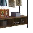 Guarda-roupa Closet Modulado Milão Preto E Demolição