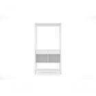 Guarda-roupa Closet Modulado Paris Branco