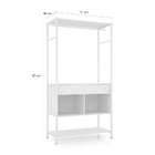 Guarda-roupa Closet Modulado Paris Branco
