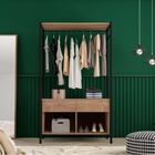 Guarda Roupa Closet Modulado Paris Light Preto Demolição