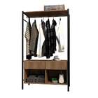 Guarda-roupa Closet Modulado Paris Solteiro 2 Gv Marrom Claro