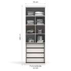 Guarda-roupa Closet Modulado Smart 2 Pt Branco