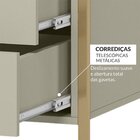 Guarda Roupa Closet Modulado Solteiro Com Cabideiro 4 Gavetas