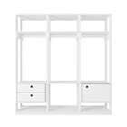 Guarda-roupa Closet Modulado Titan 1 Pt 2 Gv Branco