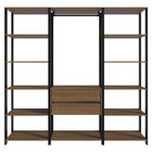 Guarda-roupa Closet Modulado Valencia 2 Gavetas 188cm Rustic/