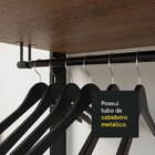 Guarda-roupa Closet Modulado Valencia 4 Gavetas 417cm Rustic/