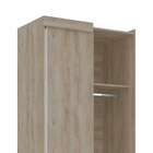 Guarda-roupa Closet Modulado Virtual Ii 1 Pt Cedro Amadeirado