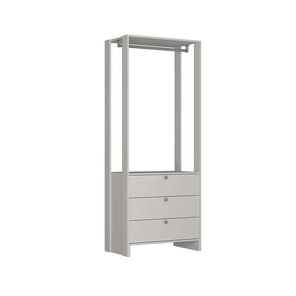 Guarda-roupa Closet Modulado Yes 3 Gv Branco