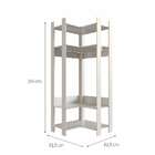 Guarda-roupa Closet Modulado Zadar Off White