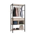 Guarda-roupa Closet Paris 2 Gv Off White E Preto