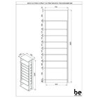 Guarda-roupa Closet Prateleiras Clothes Branco