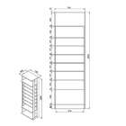 Guarda-roupa Closet Prateleiras Clothes Branco