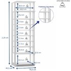 Guarda-roupa Closet Prateleiras Clothes Branco