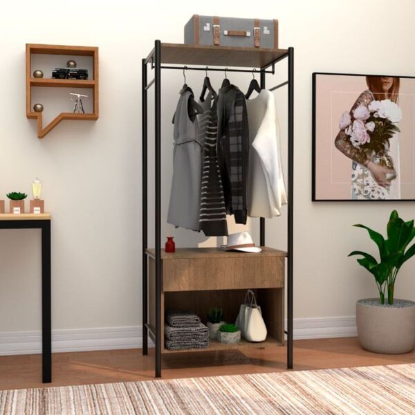 Guarda Roupa Closet Roupeiro Modulado Berlim Preto Demolição