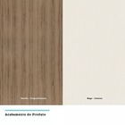 Guarda Roupa Closet Sem Porta 79cm 2 Cabideiros  Prateleira E