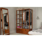 Guarda-roupa Closet Sem Portas Bali - Caramelo - Meu Móvel De