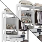 Guarda Roupa Closet Solteiro Branco Luapa Toronto