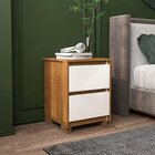 Guarda-roupa Coimbra 3 Portas Cômoda 8 Gavetas Mesa De Cabece