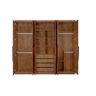 Guarda Roupa Columbia 6 Portas Mel