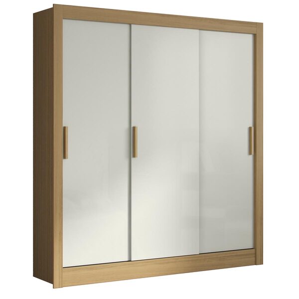 Guarda Roupa Com 03 Portas De Correr E 03 Gavetas Flex Cor At