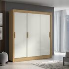 Guarda Roupa Com 03 Portas De Correr E 03 Gavetas Flex Cor At