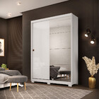 Guarda-roupa Com 2 Portas 2 Gavetas New Realeza C/ Espelho E