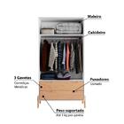 Guarda Roupa Com 2 Portas - Branco/pinus