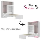 Guarda Roupa Com Cama 4p 3g Lis Rg023 Mxm