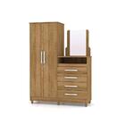 Guarda Roupa Com Cômoda Picasso Nature