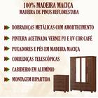 Guarda Roupa Com Espelho 2242 E Comoda 2240 Ouro Madeira Maci