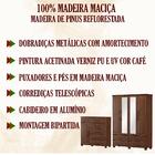 Guarda Roupa Com Espelho 2242 E Comoda 2241 Ouro Madeira Maci