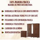 Guarda Roupa Com Espelho 2243 E Comoda 2240 Ouro Madeira Maci