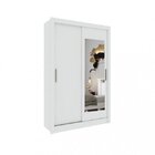 Guarda-roupa Com Espelho 2 Portas De Correr 2 Gavetas Zurique