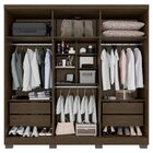 Guarda-roupa Com Espelho 6 Portas 4 Gavetas Sevilha Prime Cac