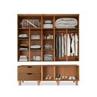 Guarda-roupa Com Espelho Cantuária Imbuia