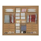 Guarda Roupa Com Espelho Casal 3 Portas 6 Gavetas 100% Mdf Mi