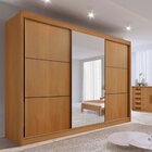 Guarda Roupa Com Espelho Casal 3 Portas 6 Gavetas 100% Mdf Mi