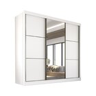 Guarda Roupa Com Espelho Casal 3 Portas 6 Gavetas 100% Mdf Te