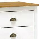 Guarda Roupa Com Espelho E Comoda Madeira Maciça 9128x9129x91