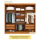 Guarda Roupa Com Espelho E Pés 3 Portas 240cm Somalia Espress