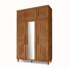 Guarda-roupa Com Espelho Los Angeles Imbuia