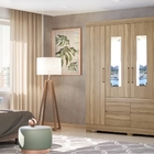 Guarda Roupa Com Espelho Salerno Amendola