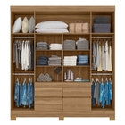 Guarda Roupa Com Espelho Salerno Amendola