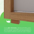 Guarda-roupa Com Espelho Solteiro 2 Portas 2 Gavetas Costa Ri