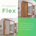 Guarda-roupa Com Espelho Solteiro 2 Portas 2 Gavetas Costa Ri