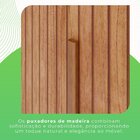 Guarda-roupa Com Pés Casal 3 Portas 9 Gavetas Luana