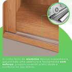 Guarda Roupa Com Pés E Espelho 2 Portas 6 Gavetas Luana