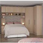 Guarda-roupa Conjugado Casal 8 Portas Com Nicho Móveis Castro